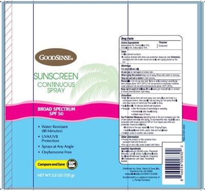 Goodsense Spf 50 Cspray Tc_trimline Can_label.jpg (Goodsense Spf 50 Cspray Tc Trimline Can Label)